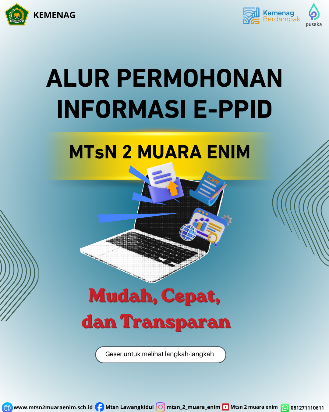 Alur permohonan informasi